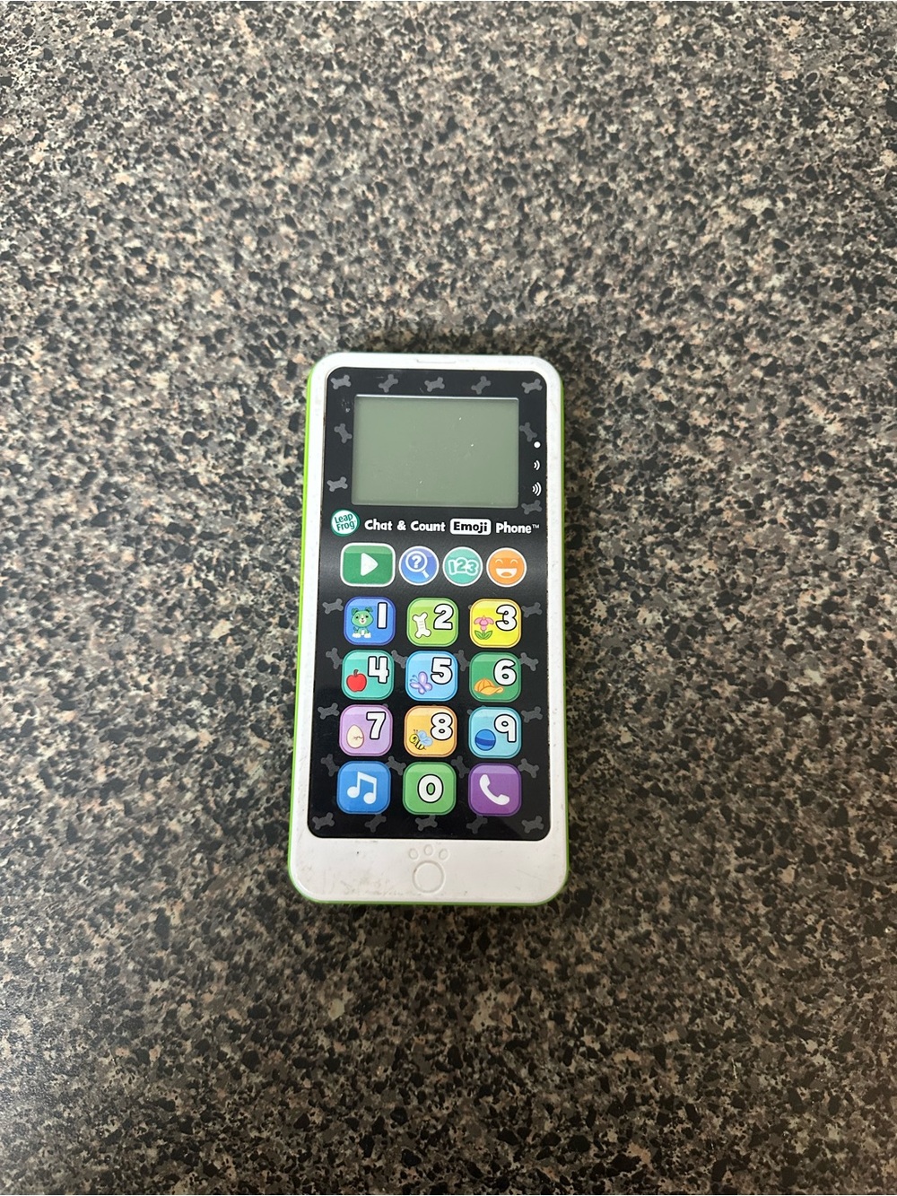 LeapFrog Chat and Count Emoji Phone Green